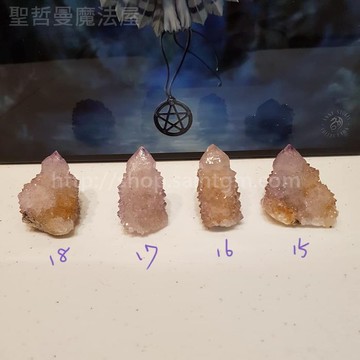 【土桑展精選寶物】仙人掌水晶191204~15-18號(Cactus Quartz) ~南非