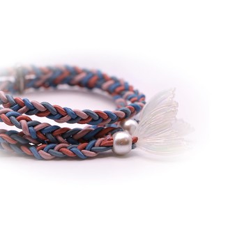 Mon amour | 彩虹獨角獸面鏡編織繩