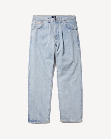 Noah Pleated Jeans Light Wash / 30