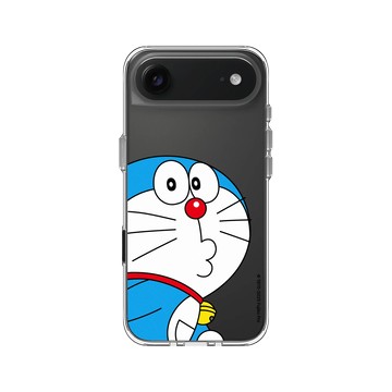iPhone Air Clear Case（相機按鈕） 透明 - 哆啦A夢 Doraemon - 你在看我嗎？