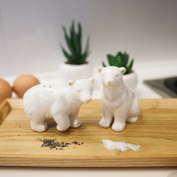 【北極熊】動物椒鹽罐組 | 廚房 | 餐具 | 陶瓷 |