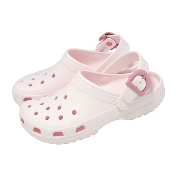 [ACS] Crocs 洞洞鞋 Classic Enamel Buckle 男女鞋 經典彩扣克駱格 冰粉 2133477DF