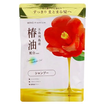 【日本 TSUBAKI】Wins Premium 椿油山茶花 洗髮精(補充包)370g