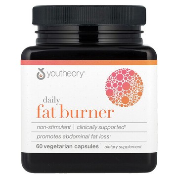 Youtheory, 每日脂肪消耗劑，60 粒素食膠囊