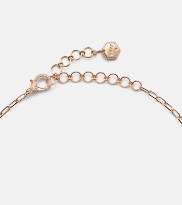 Shay Jewelry 18kt rose gold choker with sapphires