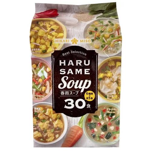 ひかり味噌 『春雨スープ 30食』 6種類　各5食　はるさめスープ　コストコ　通販