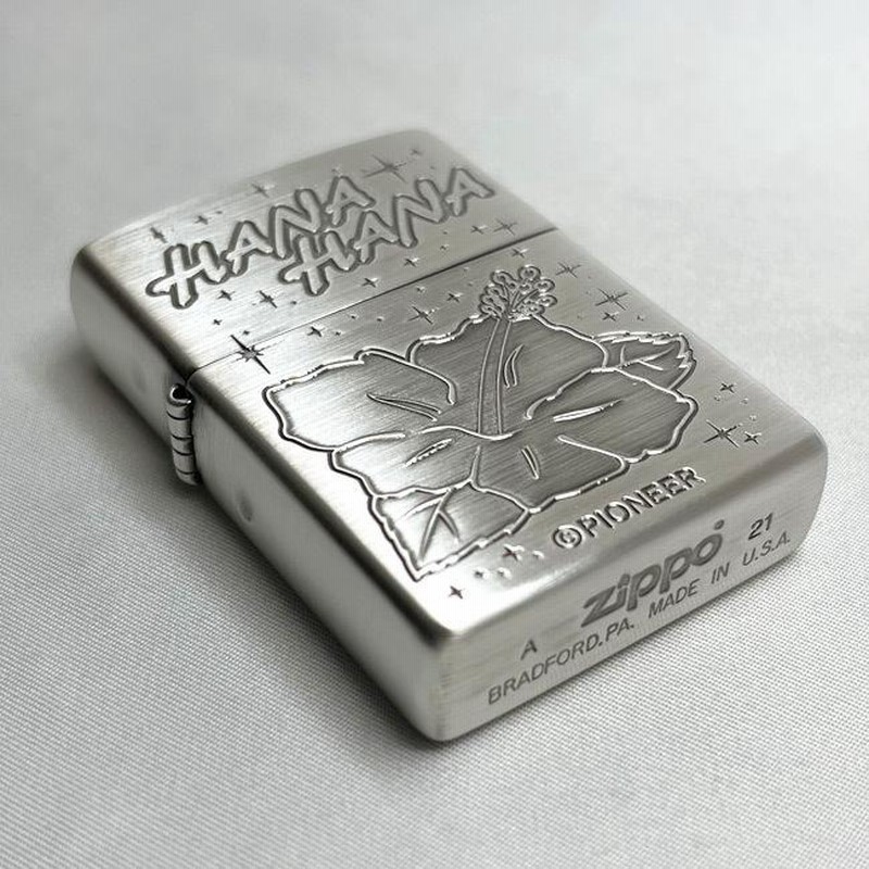 ハナハナZippo ZIPPO HANAHANA Zippo A柄ハイビスカス ハナハナ ライター