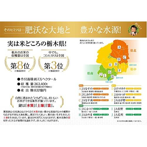 パールライス 栃木県産 JAしおのや 白米 なすひかり 5kg