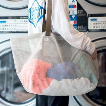網格背袋 深灰