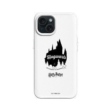 iPhone 15 SolidX 白 - 哈利波特 Harry Potter - 霍格華玆城堡