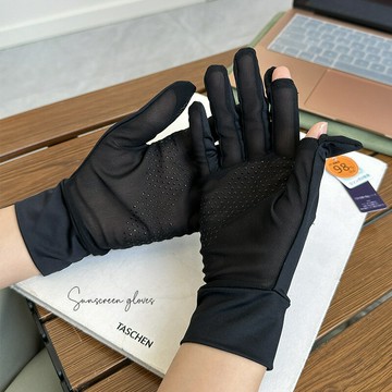 現貨+預購 防曬手套觸控手套-防紫外線透氣涼爽女配件4色74jw17【獨家進口】【米蘭精品】
