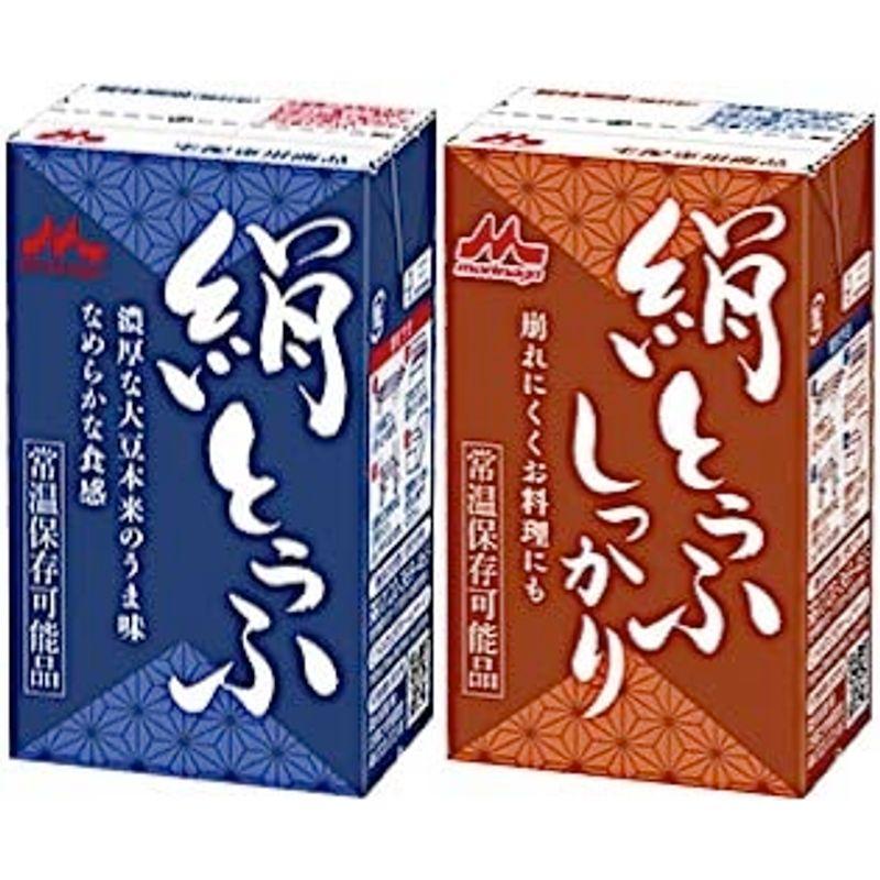 森永乳業［組み合わせ24丁入］森永絹とうふ＆絹とうふしっかり各12丁