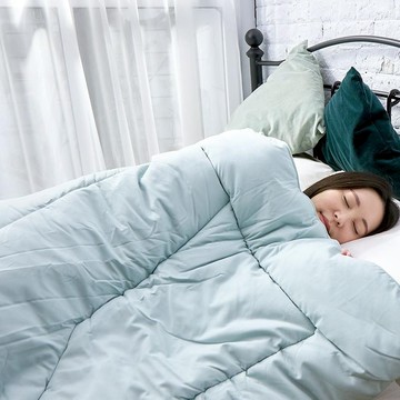 茶眠被【極暖款】-天然抑菌 透氣排濕 免被套可水洗【雙人】