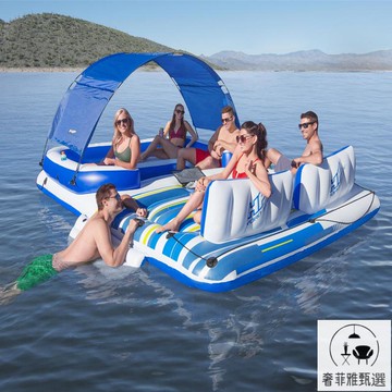 免運/工廠現貨 Bestway43105海洋樂園躺椅水上浮排浮床漂浮休息水排游泳池浮 SFY/al 公司貨 快速出貨