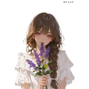 【8 月新作】07-139-0006 人物貼紙 簡約夏日女孩