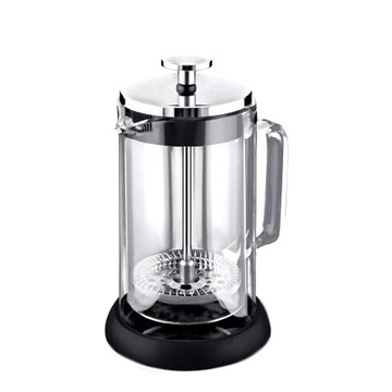 仙德曼雙層玻璃法式濾壓壺-1000ml-2入