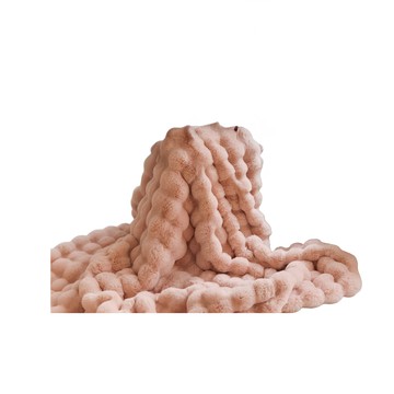 職日生 托斯卡納泡泡毛毯 3.4kg 230 x 200cm 櫻花粉