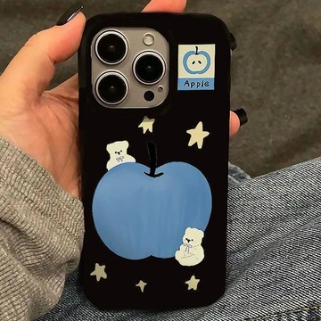 🎀臺灣出貨🎀蘋果小熊亮面果凍適用蘋果適用於iPhone13/14/15/16/17防摔軟 韓系手機殼 可愛手機殼 潮