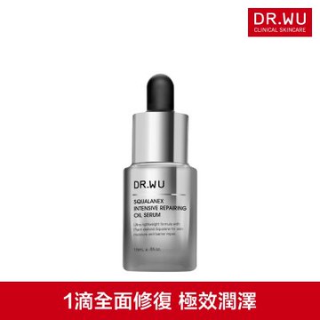 DR.WU 角鯊潤澤修復精華油15ML