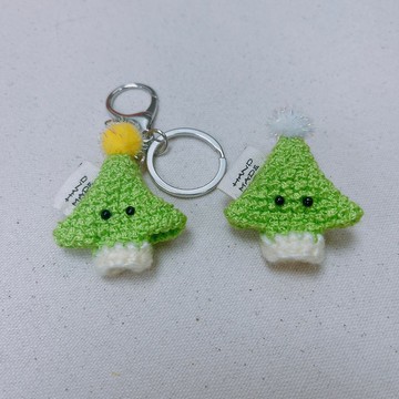 聖誕小樹 鑰匙圈 別針