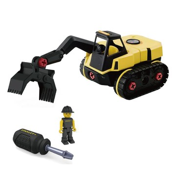 美國 STANLEY Jr. 組裝工程車-爪式挖土機