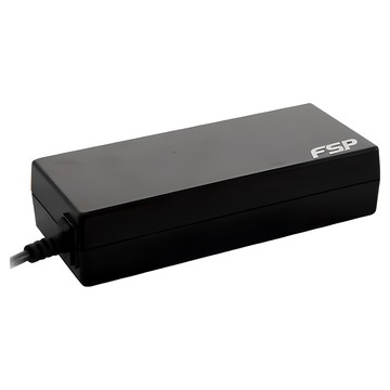FSP 全漢 萬用筆電充電器 90W 變壓器 + 接頭8顆 + 2孔電源線 + 收納袋 + 說明書 129 x 55 x 31mm 414g  NB90  1組