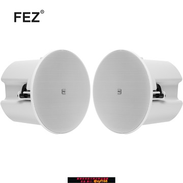 {可打統編 最低價}美國芯片FEZ無線藍牙吸頂音箱 店鋪天花吊頂喇叭 家居嵌入式音響