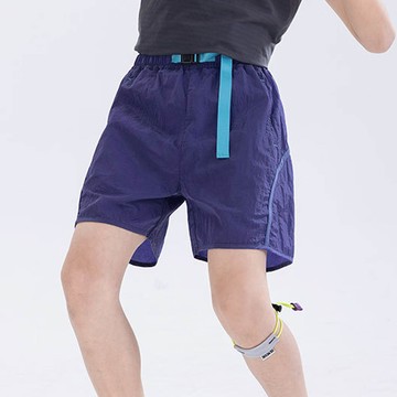 babybody - 輕薄透氣吸濕速乾短褲-藍紫色