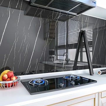 費歐家 都市深灰 300 x 60cm 廚房防油汙壁貼  1張