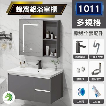 太空鋁強化版❤蜂窩鋁浴室櫃1011🐴台灣快速出貨🐴浴室鏡櫃 掛牆式鏡面櫃 壁掛收納櫃 置物櫃 衛浴化妝鏡 鏡面櫃