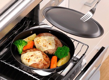 【杉山金屬】日本製燉烤盤(付鍋蓋)