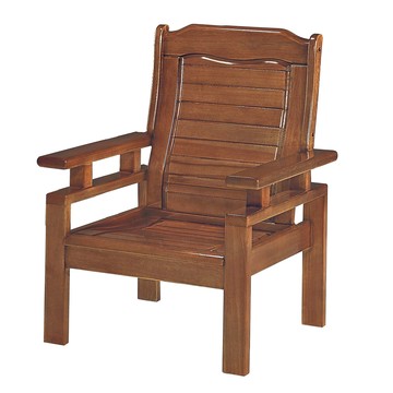 【Hampton 漢汀堡】哈雷雲杉木實木單人椅