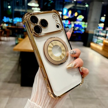 氣囊防摔殼 支架磁吸殼 適用蘋果 iPhone 18 17 16 15 14 13 11 12 Pro max 防摔殼