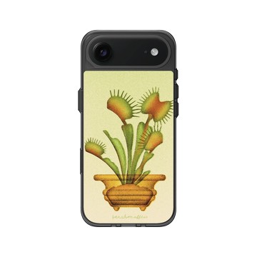 iPhone Air Clear (相機按鈕) 酷墨灰 - Sarah Mafféïs - 捕蠅草