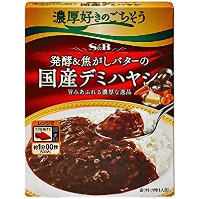 エスビー食品 濃厚好きのごちそう 発酵＆焦がしバターの国産デミハヤシ 140g