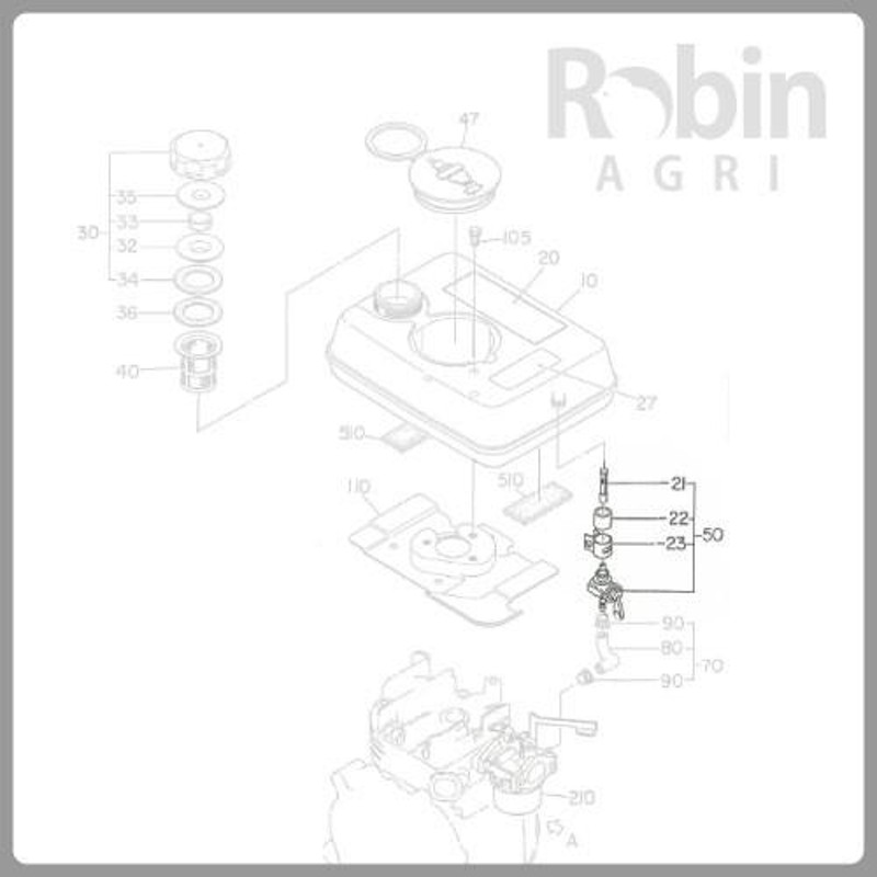 スバル/SUBARU】ロビンエンジン 純正 部品 フューエルストレーナ（ホース差込下まっすぐ） [燃料コック][064-20044-02][富士重工業  Robin][D10-070-020] | LINEショッピング