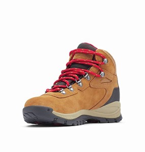 Columbia Womens Newton Ridge Plus Waterproof Amped Hiking Boot Elk Mountain Red B US