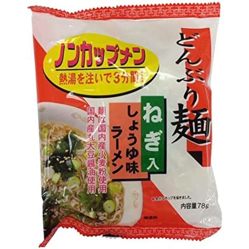 ムソー トーエー どんぶり麺・しょうゆ味ラーメン 78g×6袋