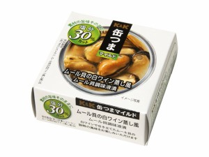  缶つまマイルド ムール貝の白ワイン蒸し風 75g ｘ12 個_4セット