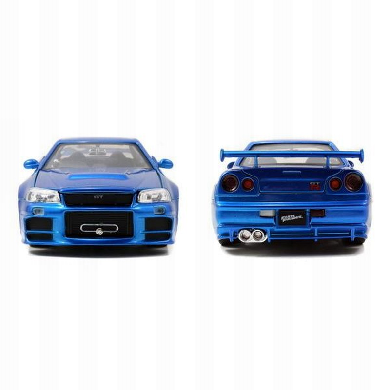 JADA TOYS 1/24 ワイルド・スピード ニッサン スカイライン GT-R (R34