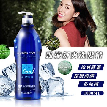 韓國PL勁涼舒爽洗髮精1000ml