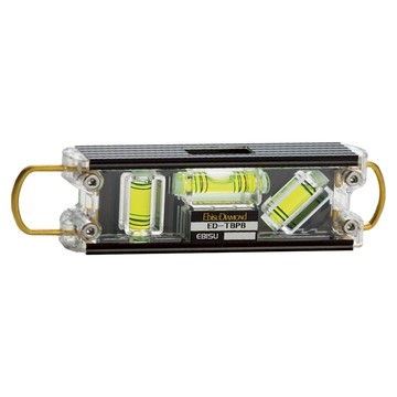 Ebisu DiAMOND Pro-Mini系列 雙掛勾強磁性水平尺 (三泡)  1個