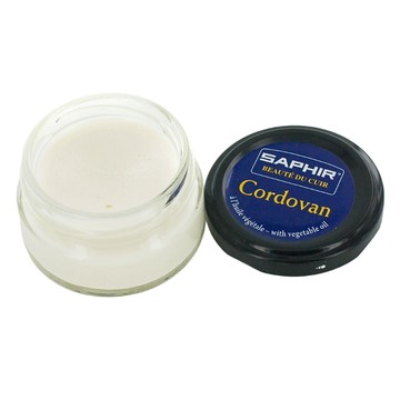 Saphir 馬臀皮專用皮革保養霜  無色  50ml