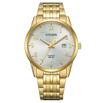 CITIZEN GENTS 日系簡約 數字時標 三針 石英錶 男錶 送禮 禮物 推薦 BI5009-58A