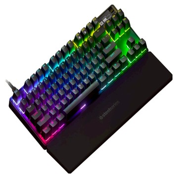 SteelSeries賽睿 Apex Pro TKL有線電競鍵盤 87鍵 RGB背光  黑色  Apex Pro TKL  Proprietary Switch