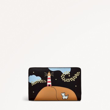 Radley London Womens Leather Lighthouse Medium Medium Bifold Wallet - Black Medium