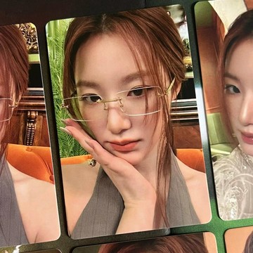⭐韓國代購正版⭐ Gidle女娃 中文卡背 葉舒華 wave漫潮雜誌自拍小卡 刷雜誌卡【11月25日發完】