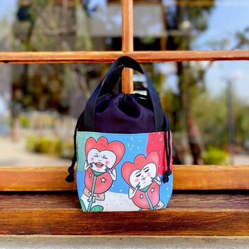 花轟了 束口便當袋 小提袋