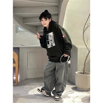 LIFE CAVEMPT日系連帽情侶衛衣