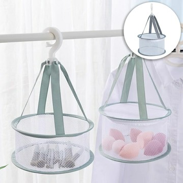 台灣現貨⭐ 防風可吊掛化妝工具刷晾曬網 美妝蛋 粉撲 刷具晾曬網 吊掛 晾曬網 曬衣網 吊掛曬衣網 小物晾曬